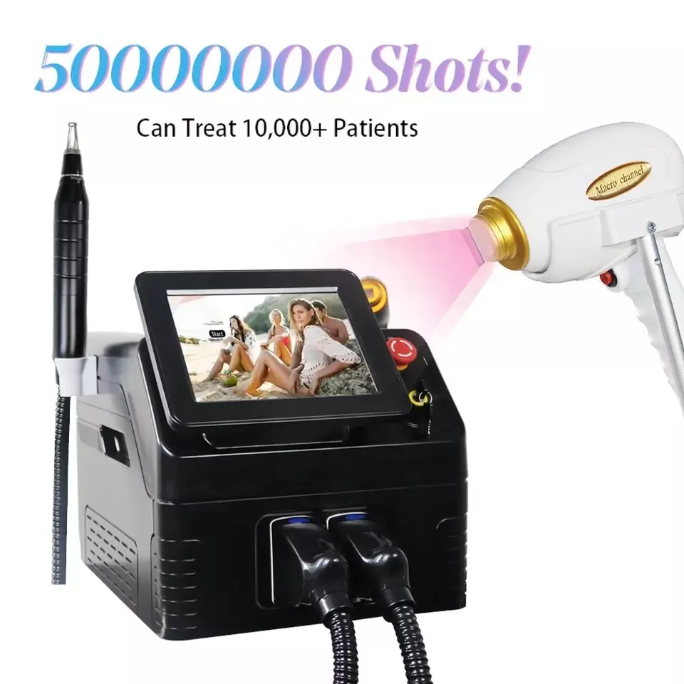 2000W Diode Laser Hair Removal Machine Newest 3 Wavelength 808nm For Salon Rejuvenator Painless Effective Hair Removal Machine