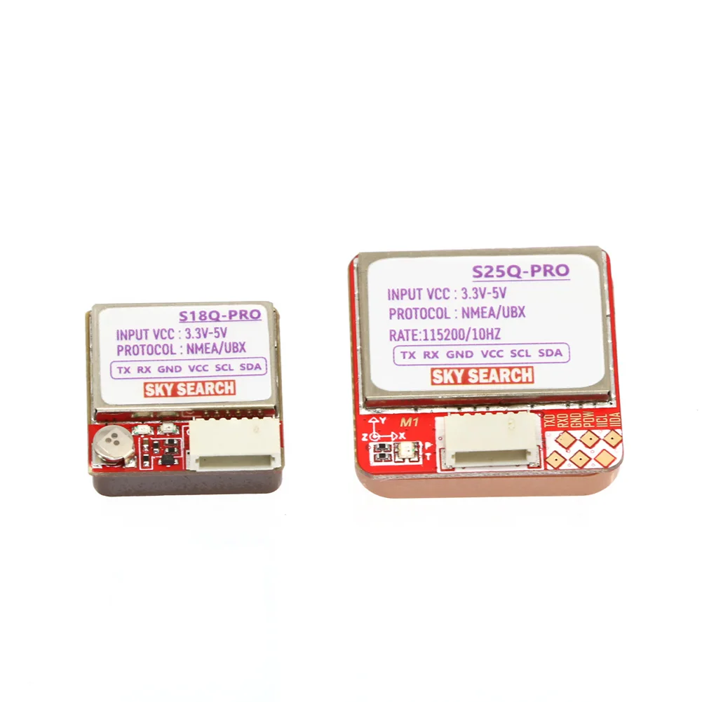 SKY SEARCH S18Q-Pro S25Q-Pro U-Blox GPS พร้อมเข็มทิศ รองรับ Betaflight Inav APM PIX4 สำหรับอะไหล่โดรน RC FPV