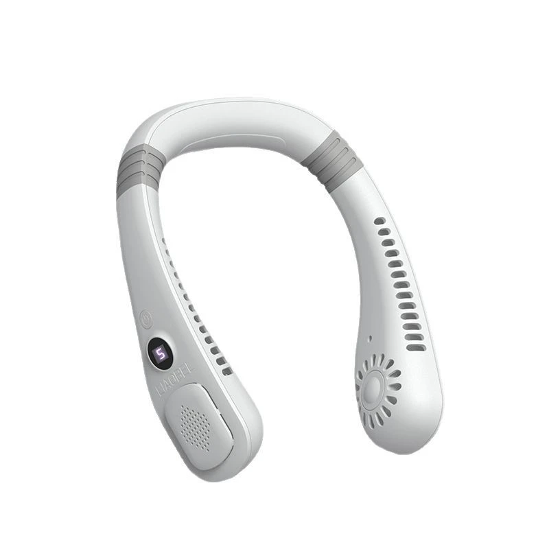 Lenovo Neck Bladeless Fan Mini Ultra Long Life Portable Lazy Silent Fan Usb Charging Student Sports Office 2026 New image 6