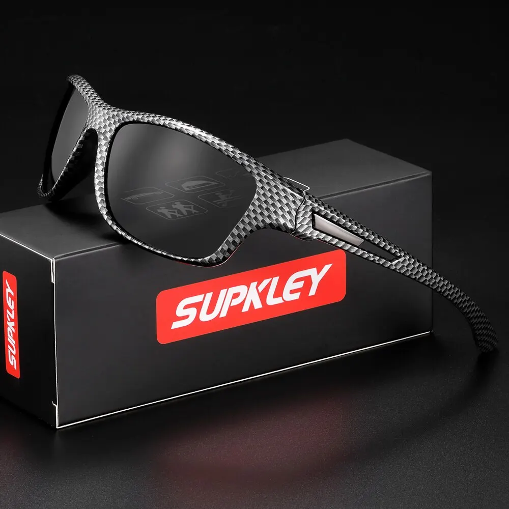 Supkley sport polarisierte sonnenbrille herren frauen bequemes ablage, fahren, wandern, sonnen glasse, reise brillen accessoire