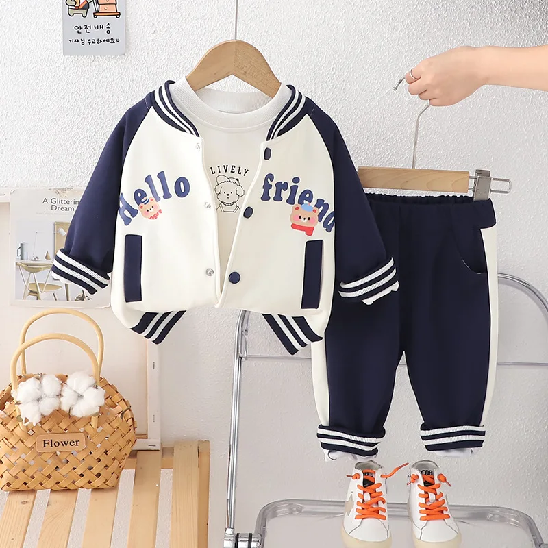 set-di-3-pezzi-per-bambini-0-5-anni-completo-'hello-friend'-con-giacca-baseball-maglietta-pantaloni-jogger-abbigliamento-casual-per-ragazzi-e-ragazze