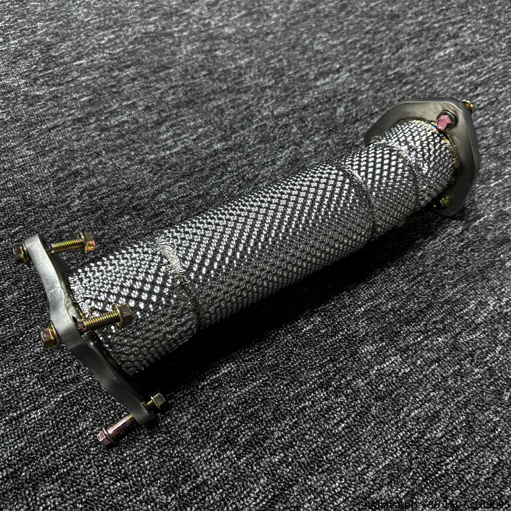 

Приемная труба (даунпайп) для A4/A5/Q5 B9.5 2.0T 2021-2024 из нержавеющей стали с теплозащитным экраном, передняя выхлопная труба