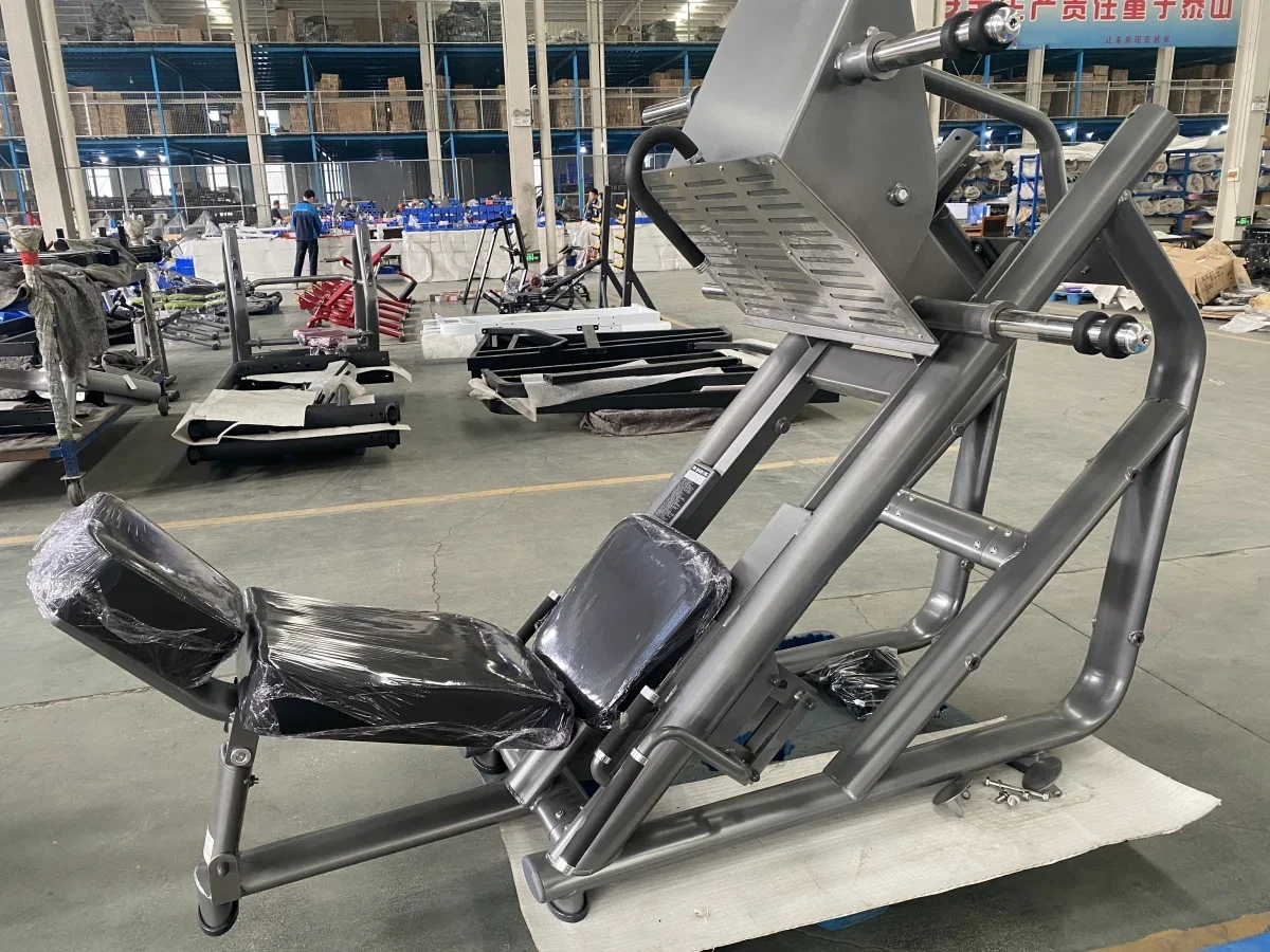 # Para equipamentos de ginástica comercial, máquina esportiva de prensa de pernas, placa de treinamento de força carregada, máquina de prensa de pernas de 45 graus