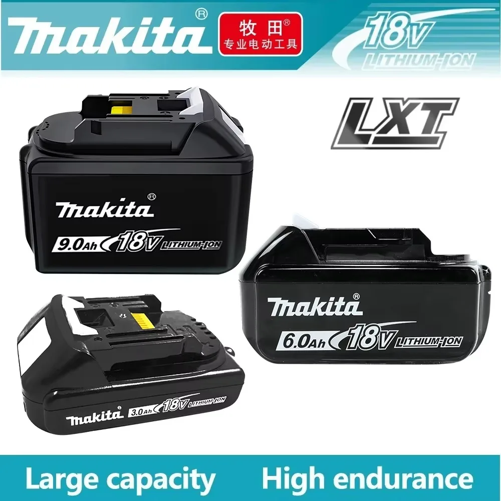 

NEW 18V 3.0Ah 6.0Ah 9.0Ah Battery for Makita 18V Power tool DDF487 DGA404 DTW700 DHP487 DTD173 Lithium-Ion battery Replacement
