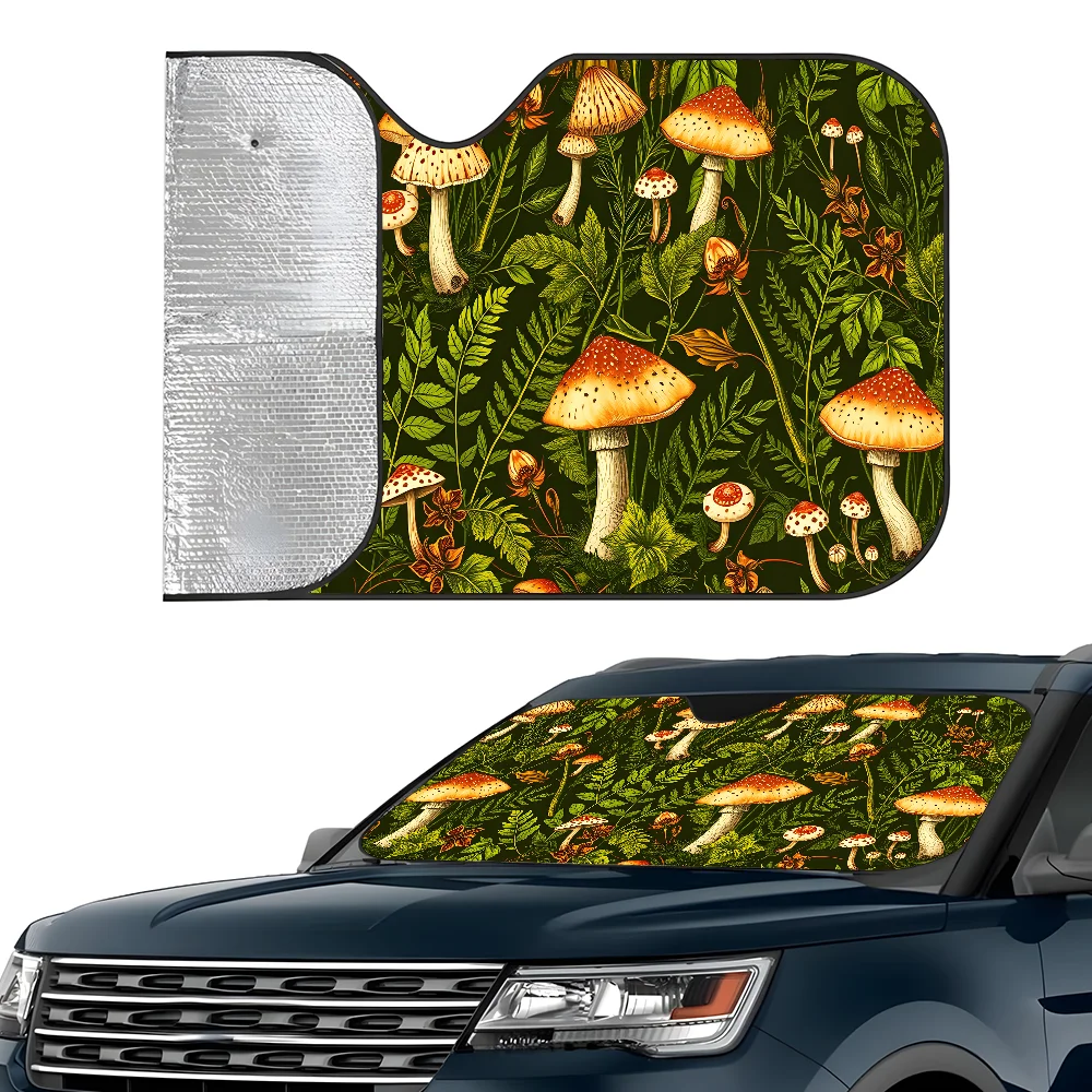 

Ретро Мотылек Гриб Автомобиль SunSha Складной радиатор Переднее окно Автомобильный солнцезащитный козырек Блоки лобового стекла УФ-лучи Солнцезащитный козырек
