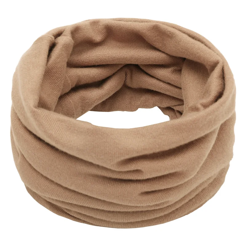 New Cashmere Winter Scarf for Men\'s Women Women Men Knitted Scarves Unisex Elastic Mufflers Children Autumn Crochet Baby Scarf