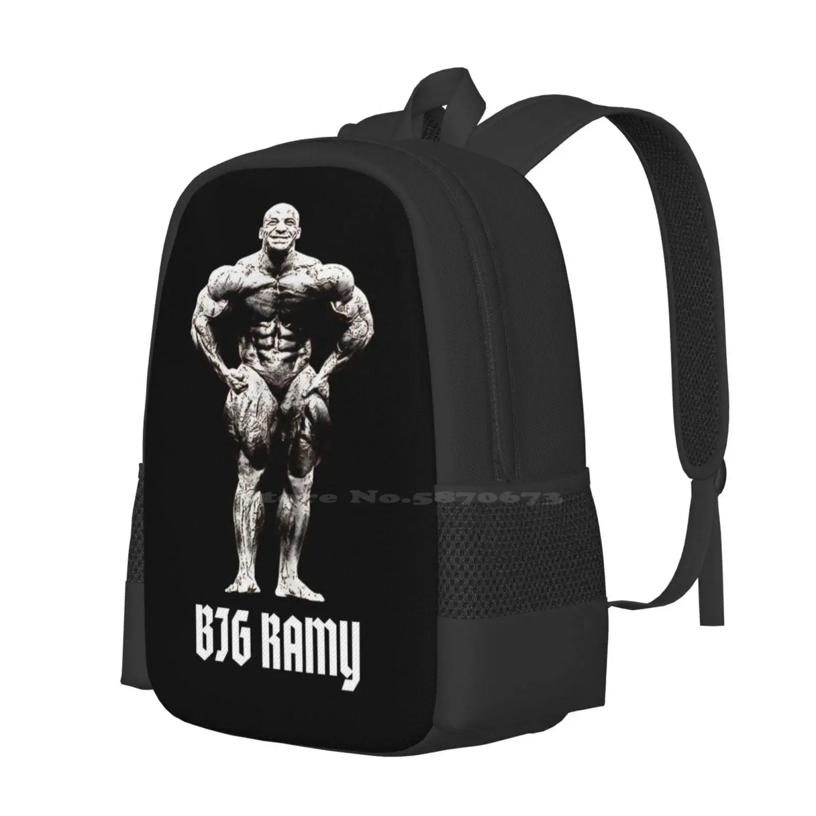 Mr Olympia Big Ramy The Beast Hot Sale Schoolbag Backpack Fashion Bags Big Ramy The Beast Bodybuilding Art Builder Arm Muscles