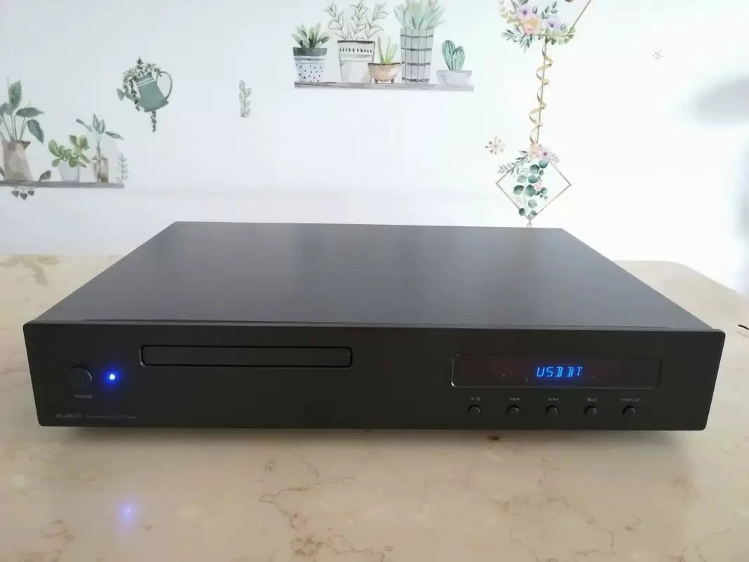 Audiophile Pure CD Player HiFi Lossless USB Disc Player for Home