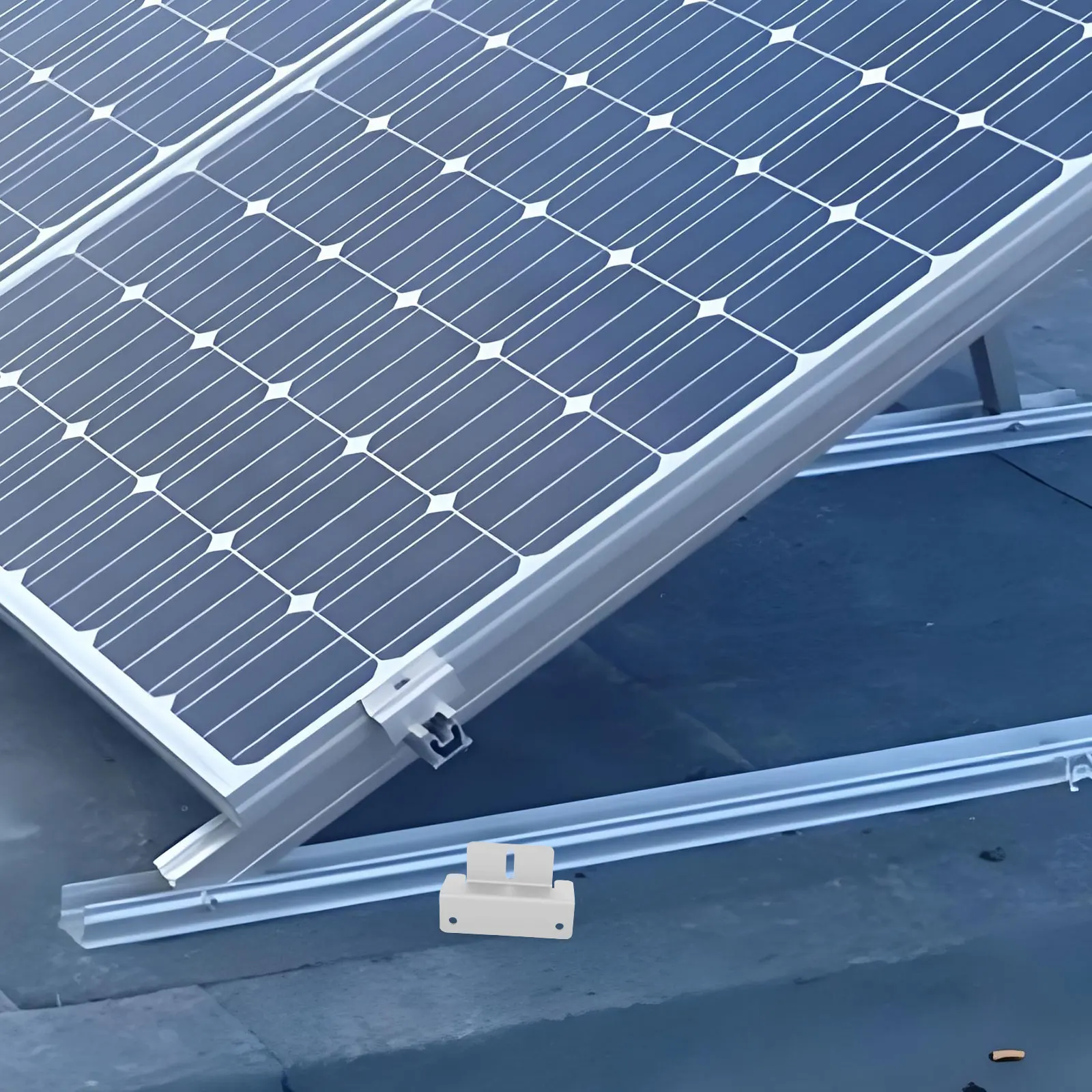 

1Set Aluminum Alloy Solar Panel Roof Mount Brackets Z Shape Outdoor Rv Boat Panel Mounting Holder Roof Bracket Kit Mount