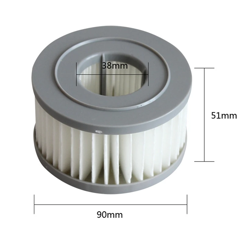 ترقية وظيفية! 7 قطعة مرشحات HEPA ل شاومي جيمي JV85 JV85 برو H9 برو A6/A7/A8 فراغ اليد اللاسلكي