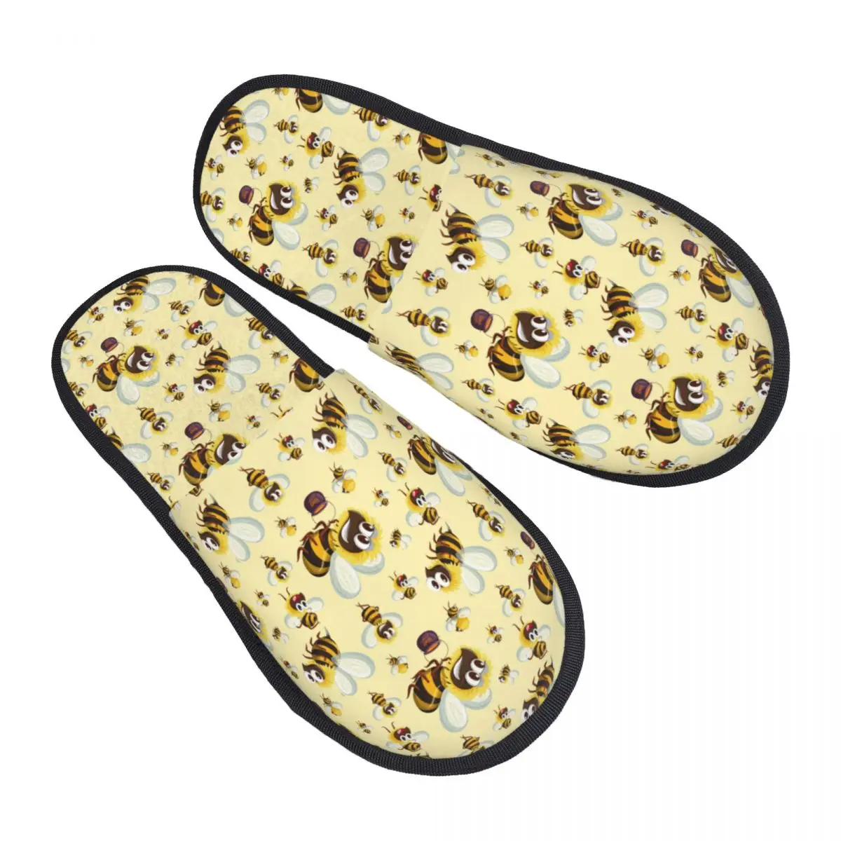 

Гостевые тапочки Bumble Bees с узором для спальни, женские домашние тапочки с принтом на заказ
