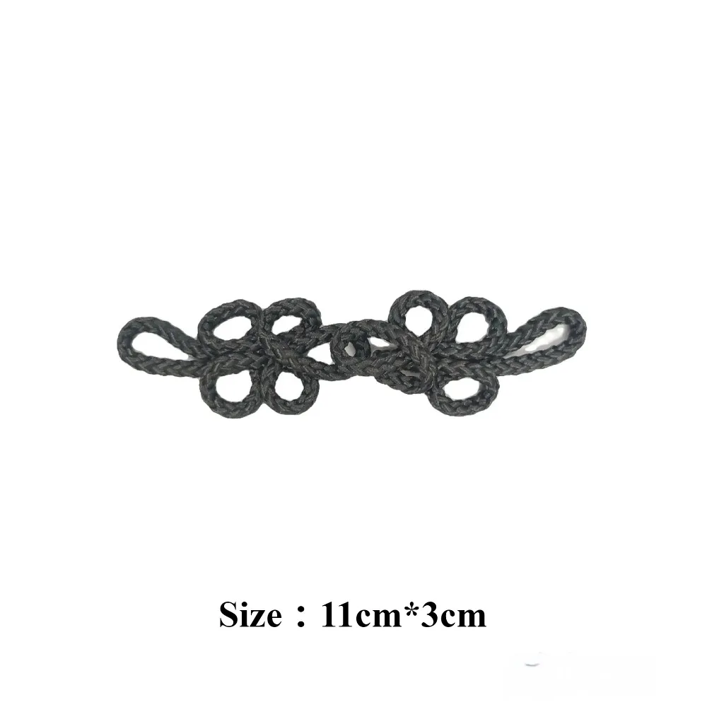 New Chinese Hand-woven Cheongsam Chinese Clothing Disc Button Bottom Cloth Hanfu Clothing Decorative Fancy Button Accessories - Detail 1