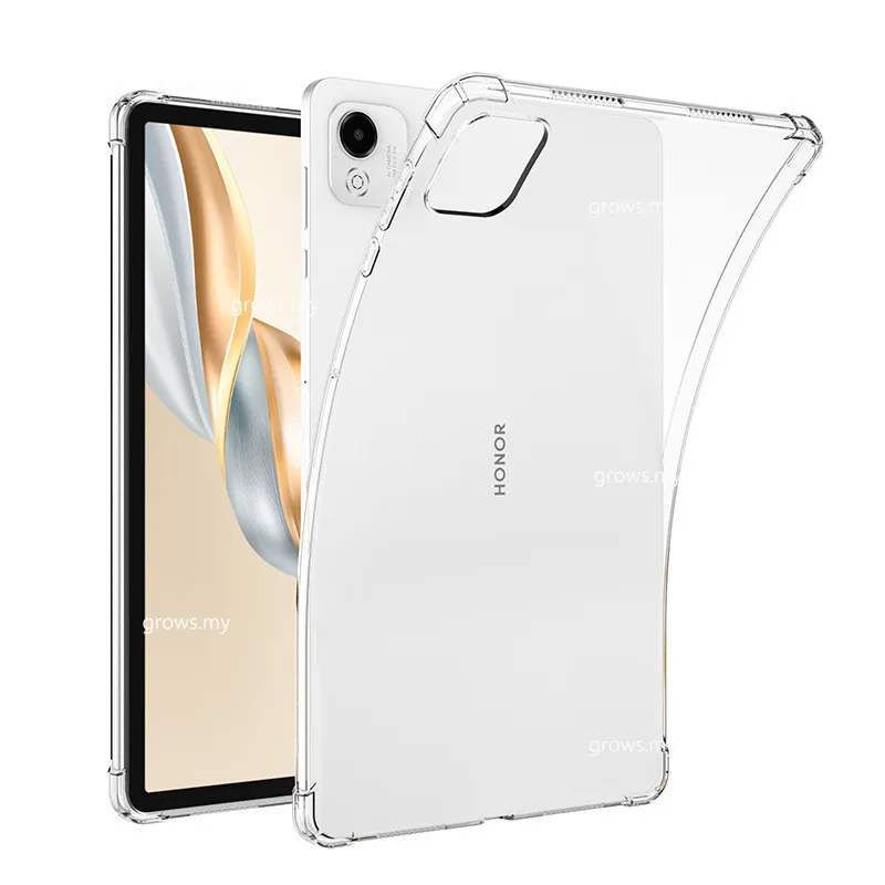 Funda trasera transparente de TPU para Honor Pad X9 Pro 11,5 pulgadas 2025 ELN2-W09 X9Pro 11,5 "4 bolsas de aire cubierta a prueba de golpes