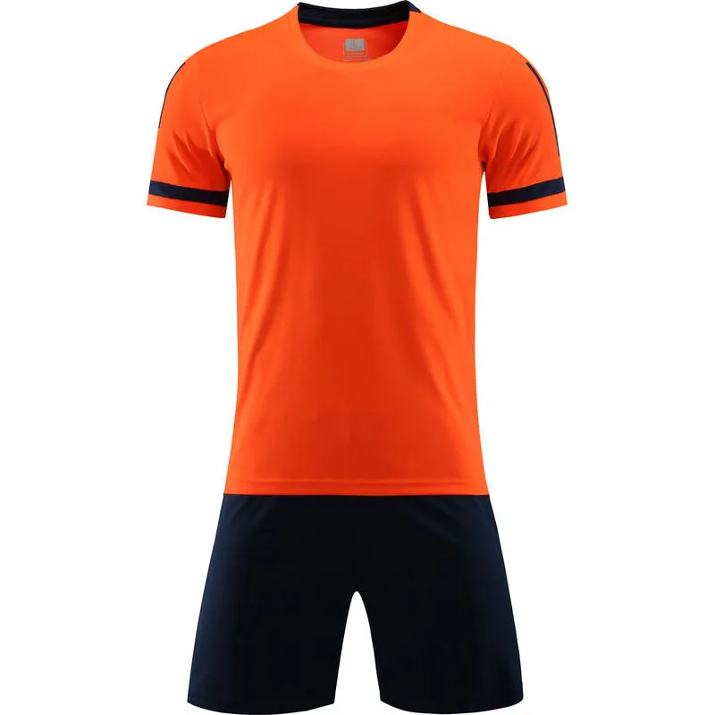 Adult Kids Football Jersey Men Boy Customize Soccer Uniforms Kit Child School Team Sports Clothes Sportswear Training Tracksuit