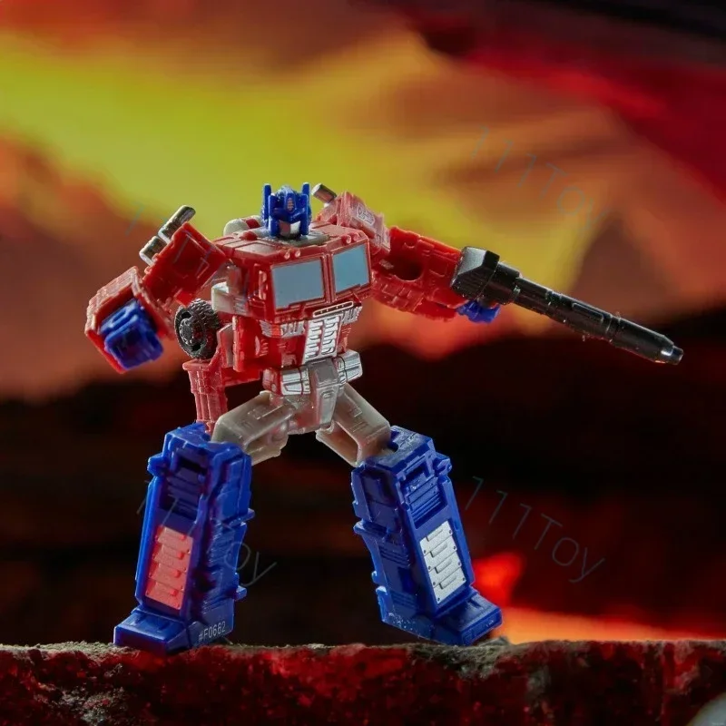 재고 있음 Hasbro Transformers 클래식 장난감 사이버트론 전쟁: WFC-K1Optimus Prime 액션 피규어 로봇 장난감 소장품 선물 취미