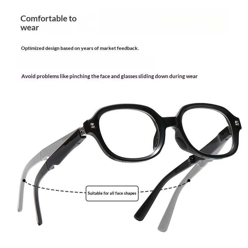 Faltbare Presbyopie-Brille, mehrere Brennweite + farbwechselnde Brillengläser, tragbare und minimalistische Lesebrille mit zwei Entfernungen – Detail 3