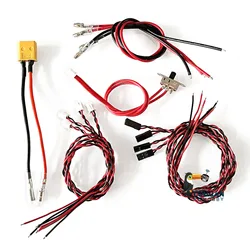 Cable Accessoires for 1/16 RC Heng Long 5.3 Ver Tank Converted to 6.0 7.0 Ver Model Toucan RC Hobby DIY Spare Parts TH22217