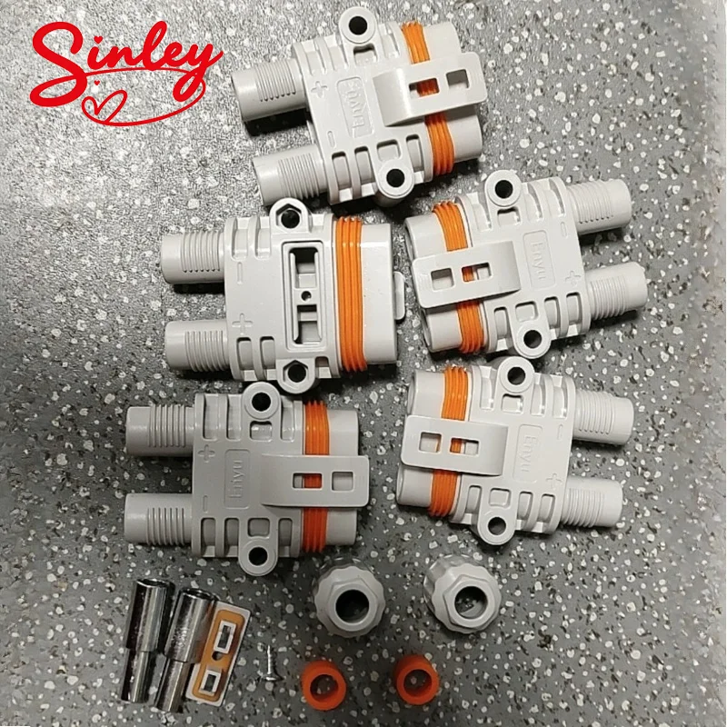 120A 1200V Waterproof Male Female Connector 10mm2 Big Current Parking Air Conditioner Plug Electric Forklift Generator Connector