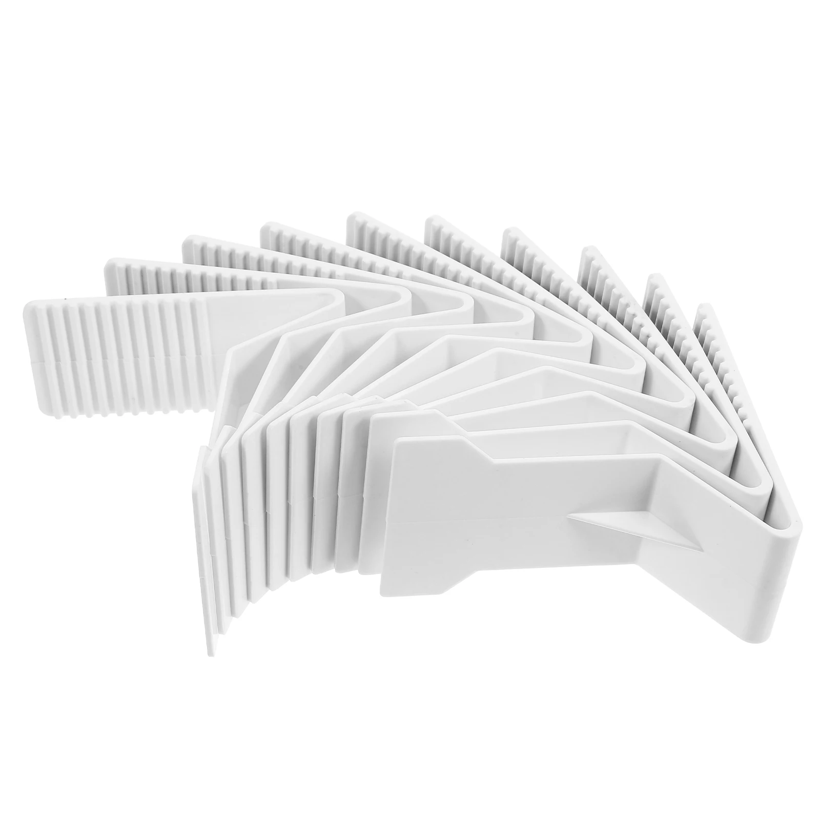 

10pcs Magnetic Shelf Rack for Food Display Card Holder Retail Sticker Plastic Stand Anti Tipping Support System Stable