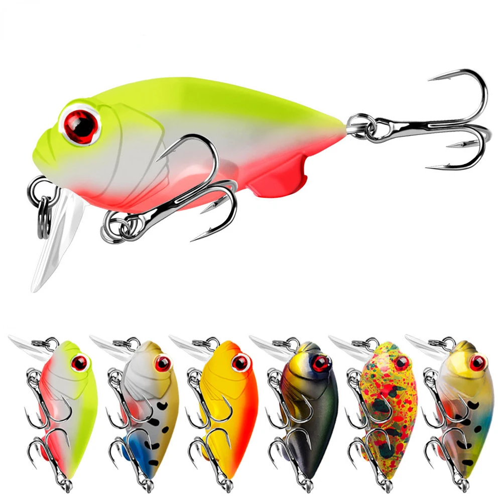 1szt 5cm 10g Przynęty Wędkarskie Rock Crank Bait Crankbait Minnow Bass Treble Hooks Swim Hard Lure Baits Wobbler Long Tongue