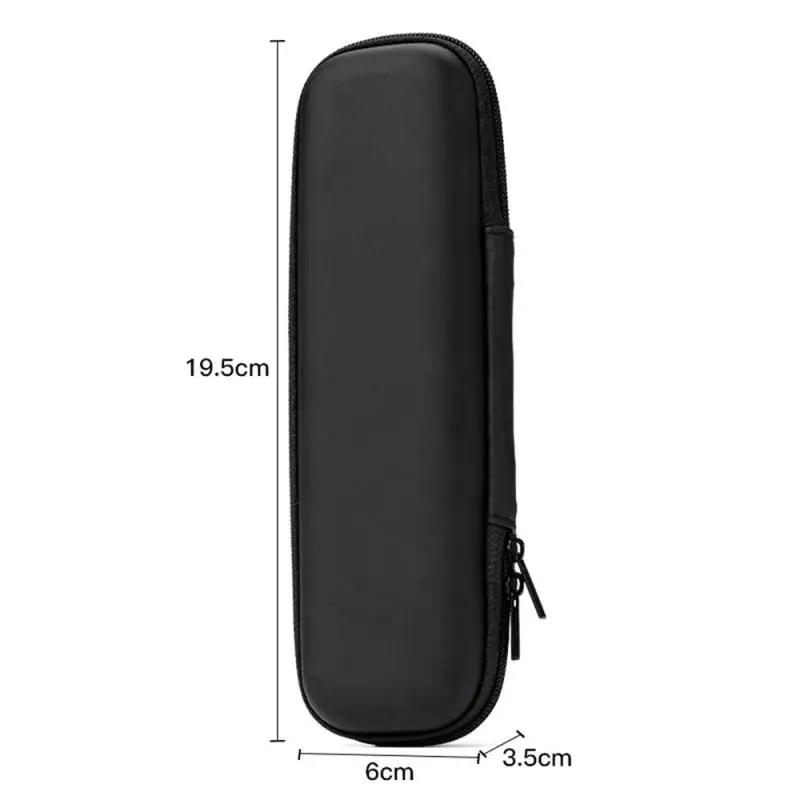 1PC Black EVA Hard Shell Stylus Pen Pencil Case Holder Box Storage Container For Pen Pocket Bag Pen Carrying Protective Sleeve