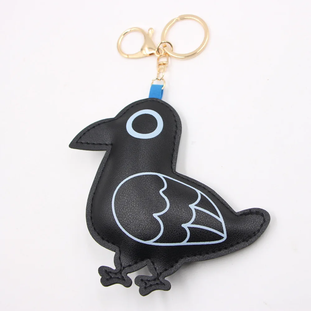 keychain bird Carrier Pigeon Key Chains Bird Key Rings Bag Car Purse Decorations Keychains For Women Girls Teen Men Charms Gift