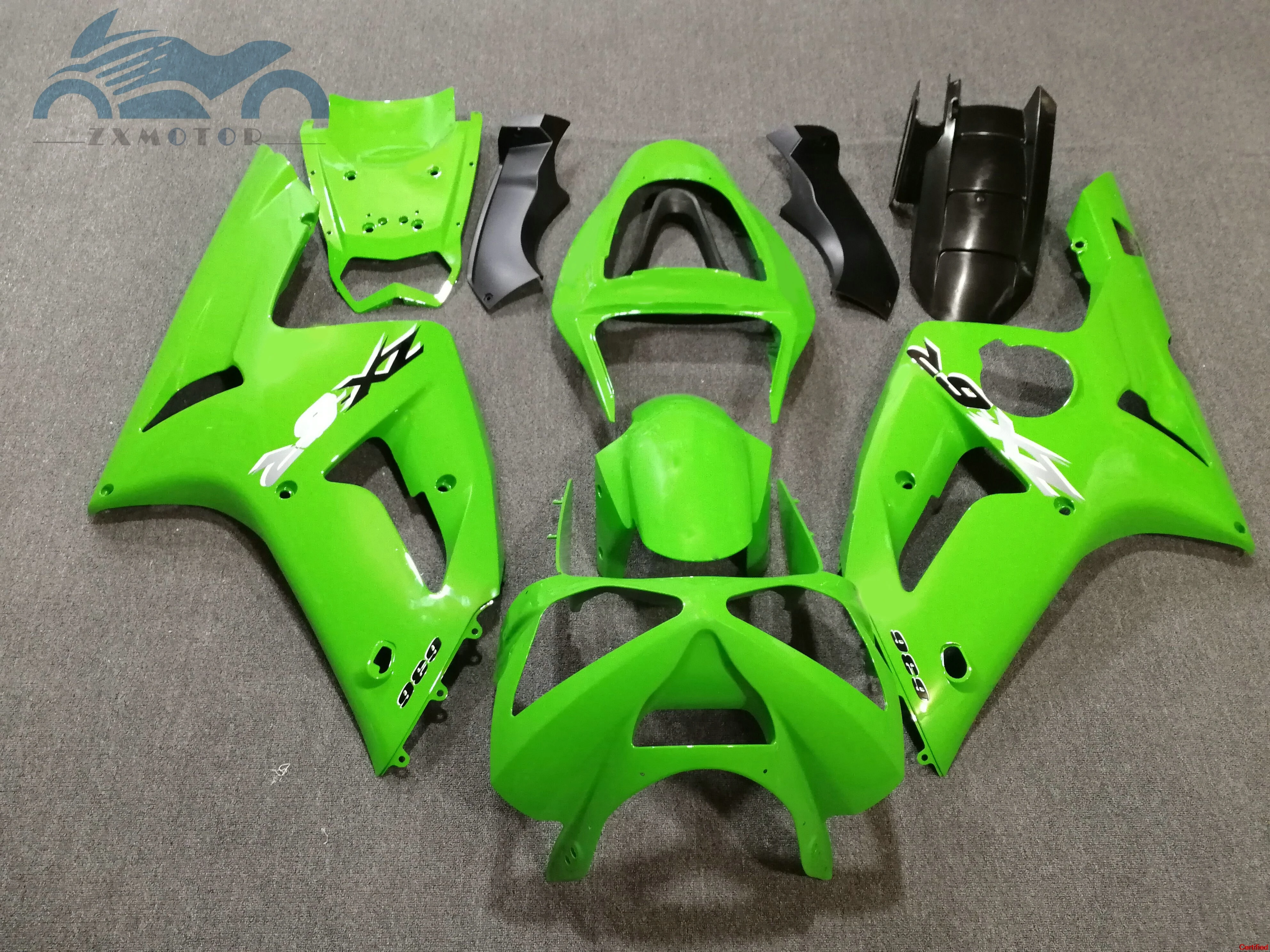 

ABS fairings kit for Kawasaki Ninja ZX 6R 2003 2004 Injection fairing kits ZX6R 636 03 04 green aftermarket parts
