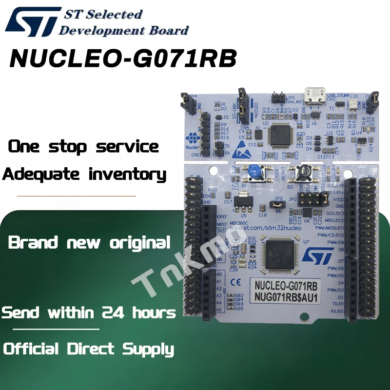 1pcs/lot NUCLEO-G071RB uses the STM32G071RBT6 microcontroller STM32 Nucleo-64 100% new In Stock