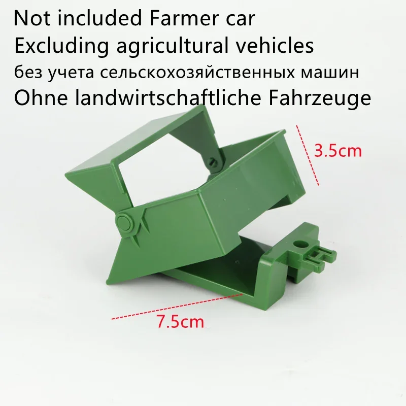 Fernbedienung Traktor RC Bauernhof Lkw Auto Anhänger 2,4G Landwirtschaft Simulator Lkw Miniatur Bauernhof Fahrzeug Spielzeug Modell Kinder Junge