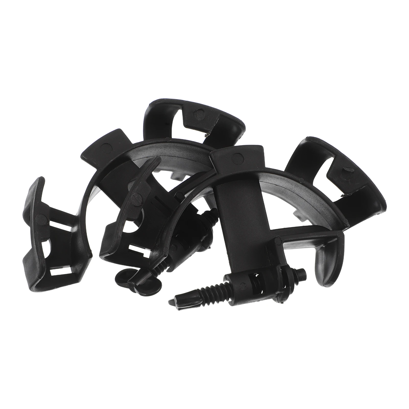 

2Pcs Aquarium Hose Holder Water Pipe Clip Fish Tank Hose Mounting Clamp 16mm Tube Fixing Clip Plastic Clamp for Water Change