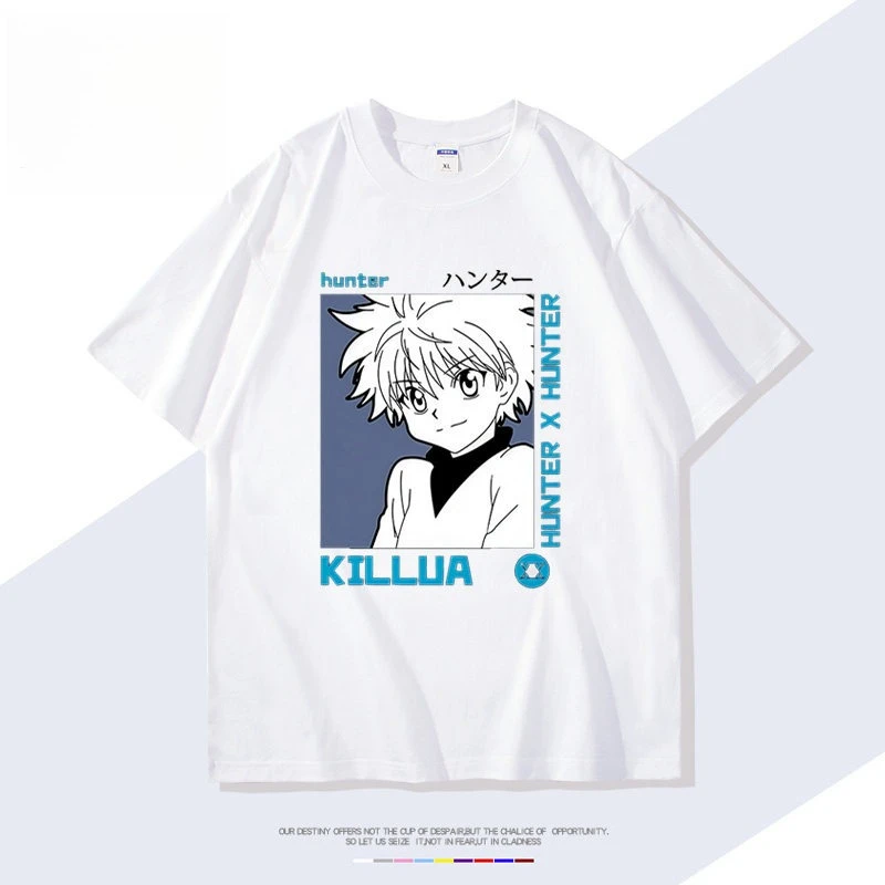 Hunter X Hunter Anime Printed T-shirt Men's and Women's T-shirt Men's Top Sports T-shirt Men's T-shirt Summer Tee 2026