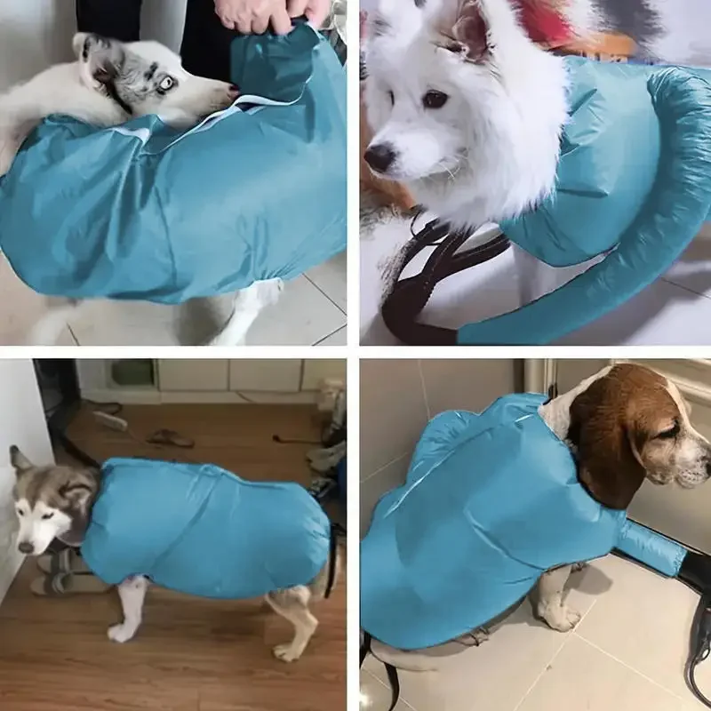 Tragbare Haustier-Trockentasche, faltbare Hundefell-Trockenbox, Blasbeutel für Tierpflege, Trockentasche für Hunde, Katzenbaden, Tierhaartrocknung, Kleidungstrocknung – Detail 9