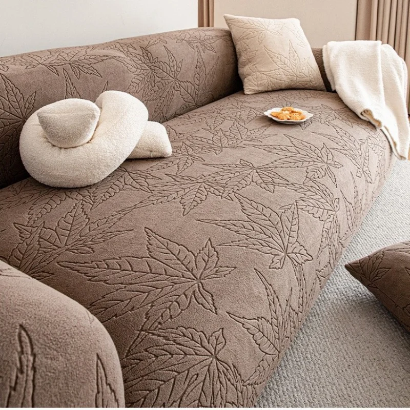 1PC 1/2/3/4 Seater Stretch Sofa Cover L Shape Corner Couch Covers Anti-Dust Universal Full Wrap Slipcover Armchair Protector