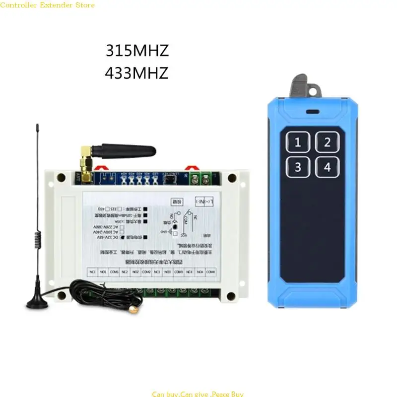 

Wireless Remote Control 315mhz 433mhz RF Transmitter Receiver 85V-380V