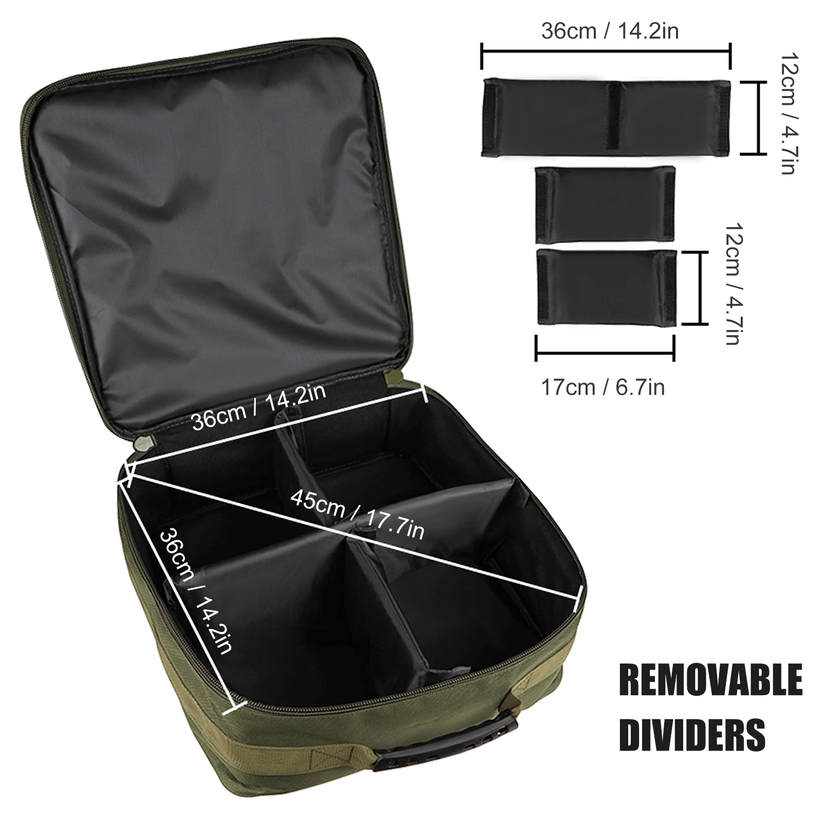 Fishing Bag Fishing Reel Storage Bag Carrying Case for 500-10000 Series Spinning Fishing Reels