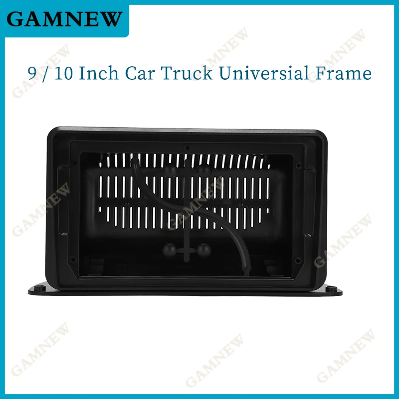 9 / 10 Inch Car Truck Universial Frame Car Radio Android MP5 Player Casing Frame 2Din Head Unit Fascia Dash Cover Panel