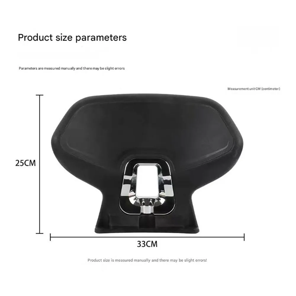 For VOGE SR4 Max/350SR, the rear seatback accessory, passenger-specific rear seatback with lumbar support