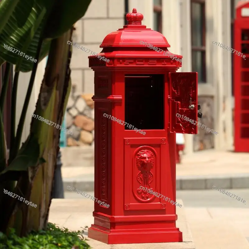 Rural Garden Villa Letter Box Mailbox Outdoor Street Mailboxes for Apartment
