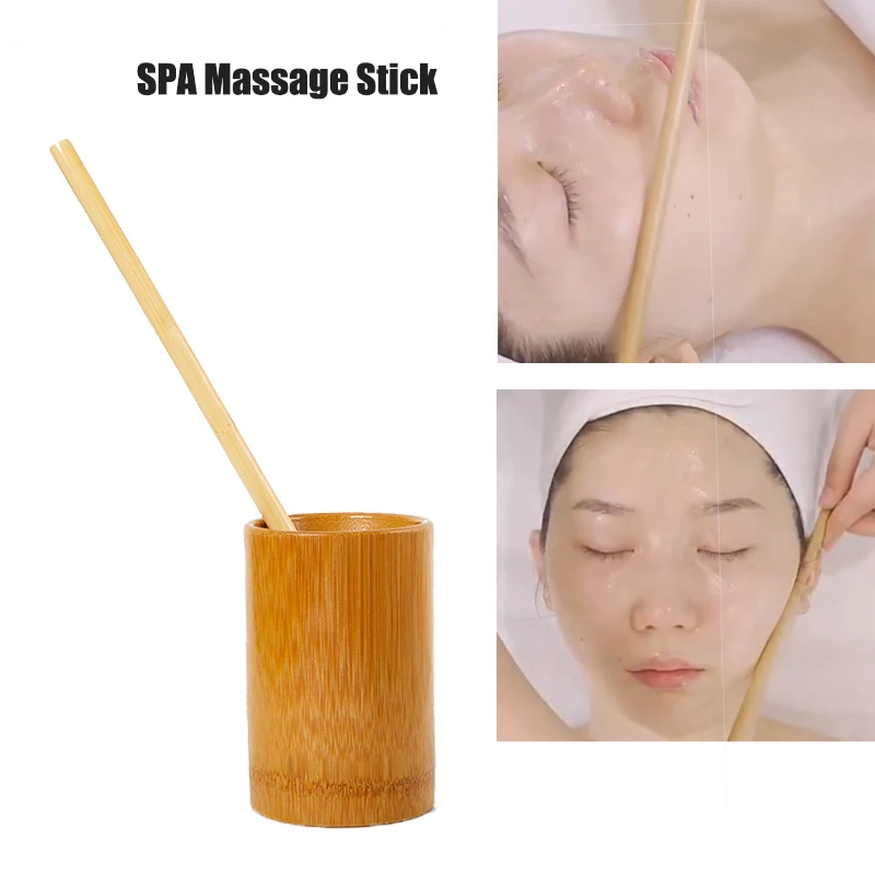 

Natural Bamboo Massage Wood Therapy Guasha Massager for Body Gouache Scraping Tool Back Pain Relief Anti Cellulite