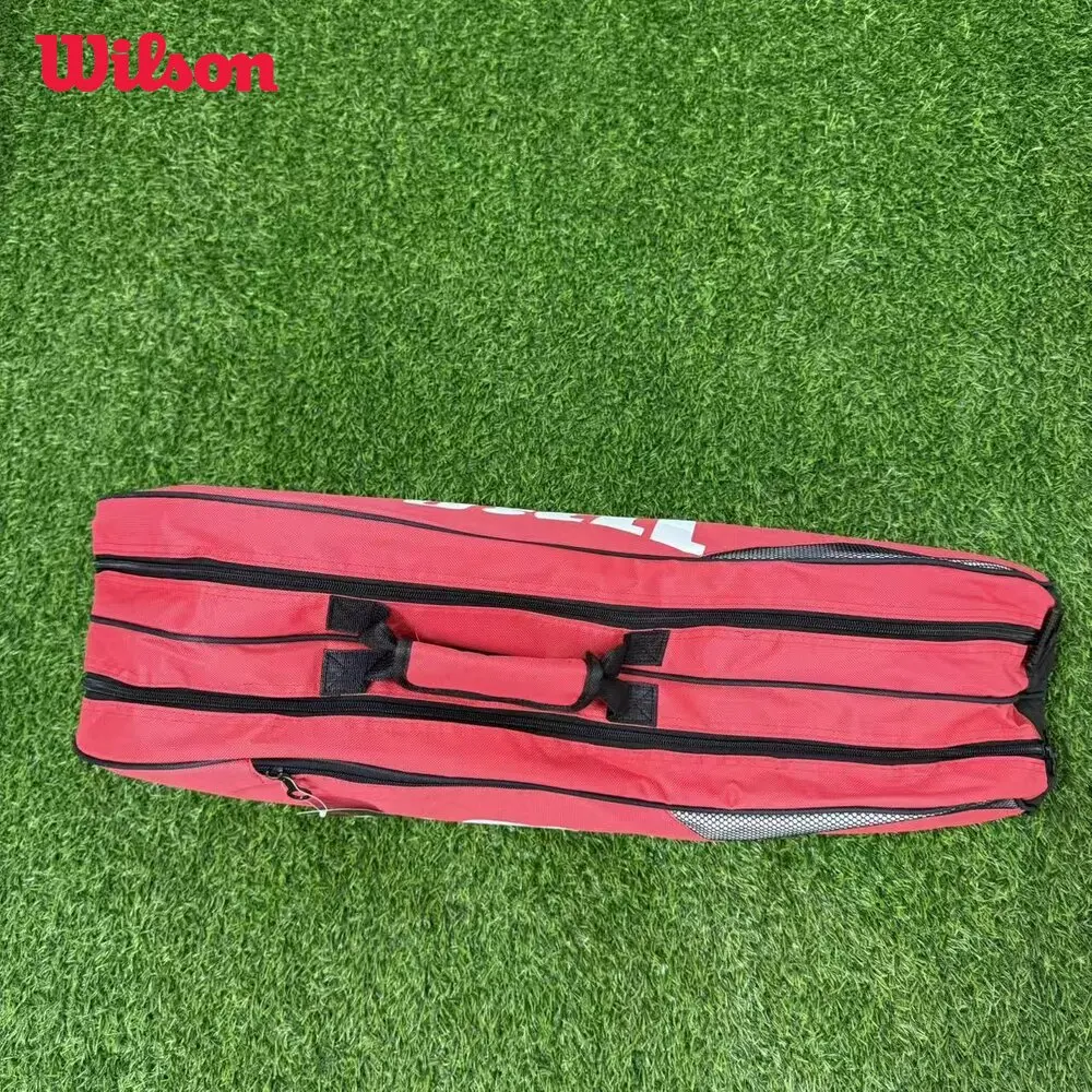Wilson Large Capacity Outdoor Waterproof Badminton Tennis Racket Bag Golf Bag  Put Sneakers Sports Equipment Shoulder Sports Bag