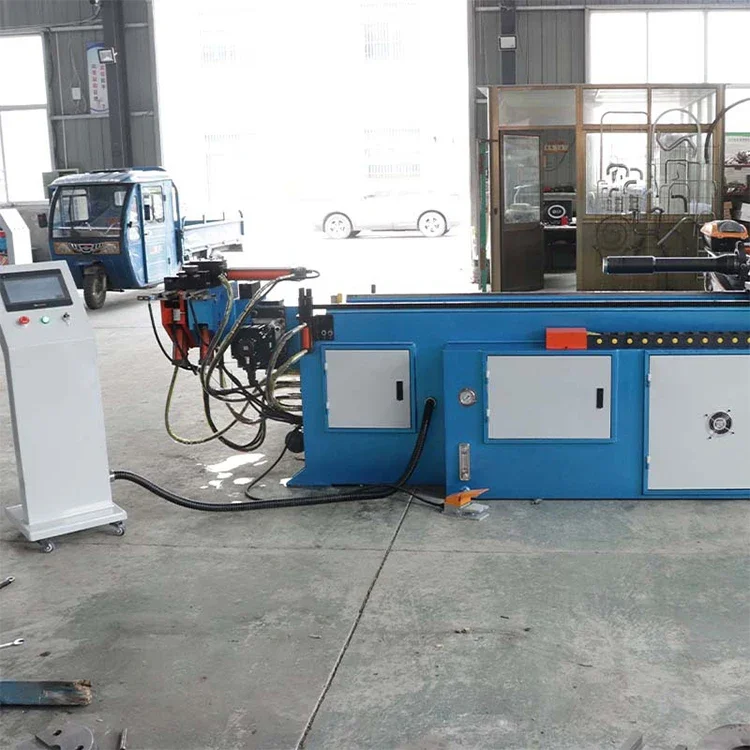 Cnc Automatic Electric Exhaust Hydraulic Tube Pipe Bending Machine Price For Metal Ms Aluminum Copper Stainless Steel Square Ss