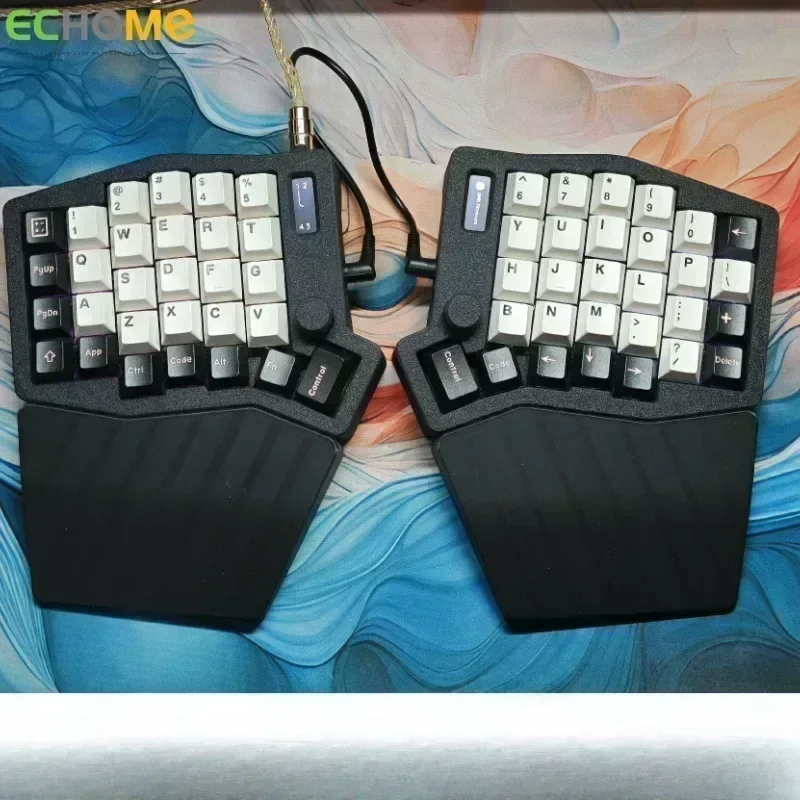 Sofle V2 Split Mechanical Keyboard Kit Magnetic Attraction PalmRest Rgb Qmk VIA Rp2040 Wired Single-mode HotSwap MX Switch Crkbd