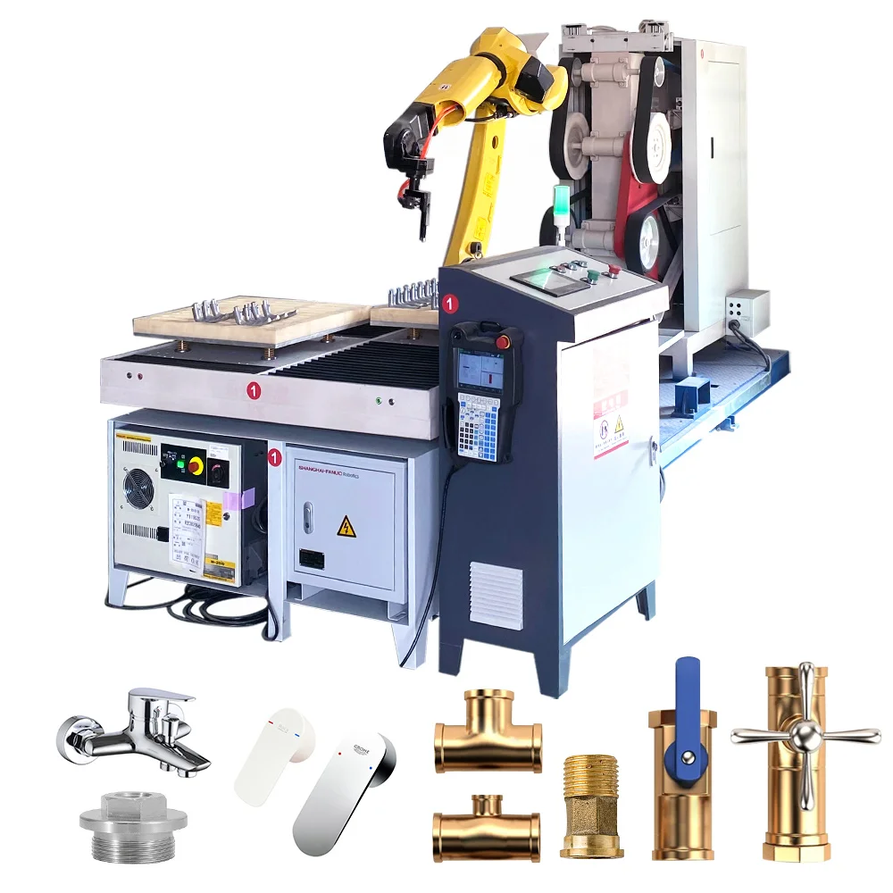 Industrial Stainless Steel Robotic Buffing Machines Polishing and Grinding Machine