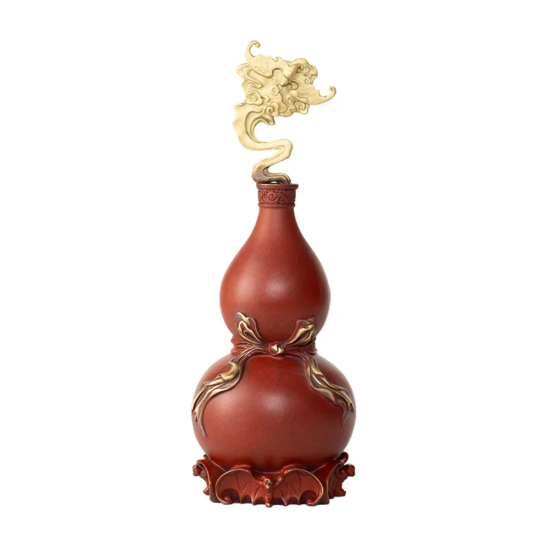 

Copper gourd ornament, living room home decoration, entrance entrance wine cabinet TV cabinet decoration