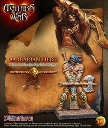 model kit resin kit Avatars of War 28343 Barbarian Hero