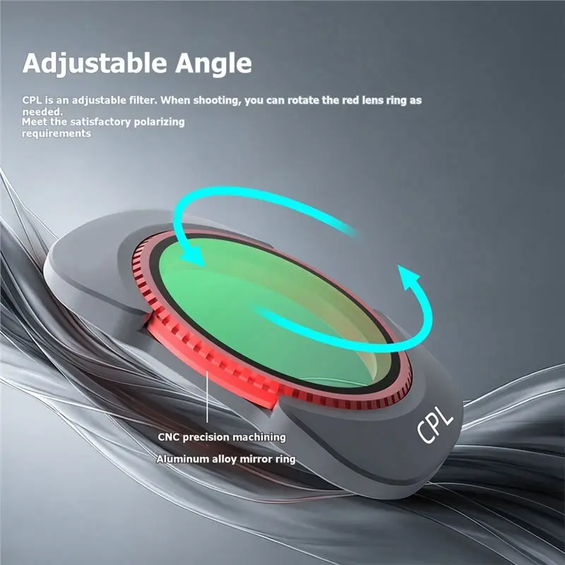 

ABIJ-Filters Set For POCKET 4/3 MCUV HD Optical Glass Lens Filter Kit ND8 ND16 ND32 ND64 Neutral Density Camera Accessories