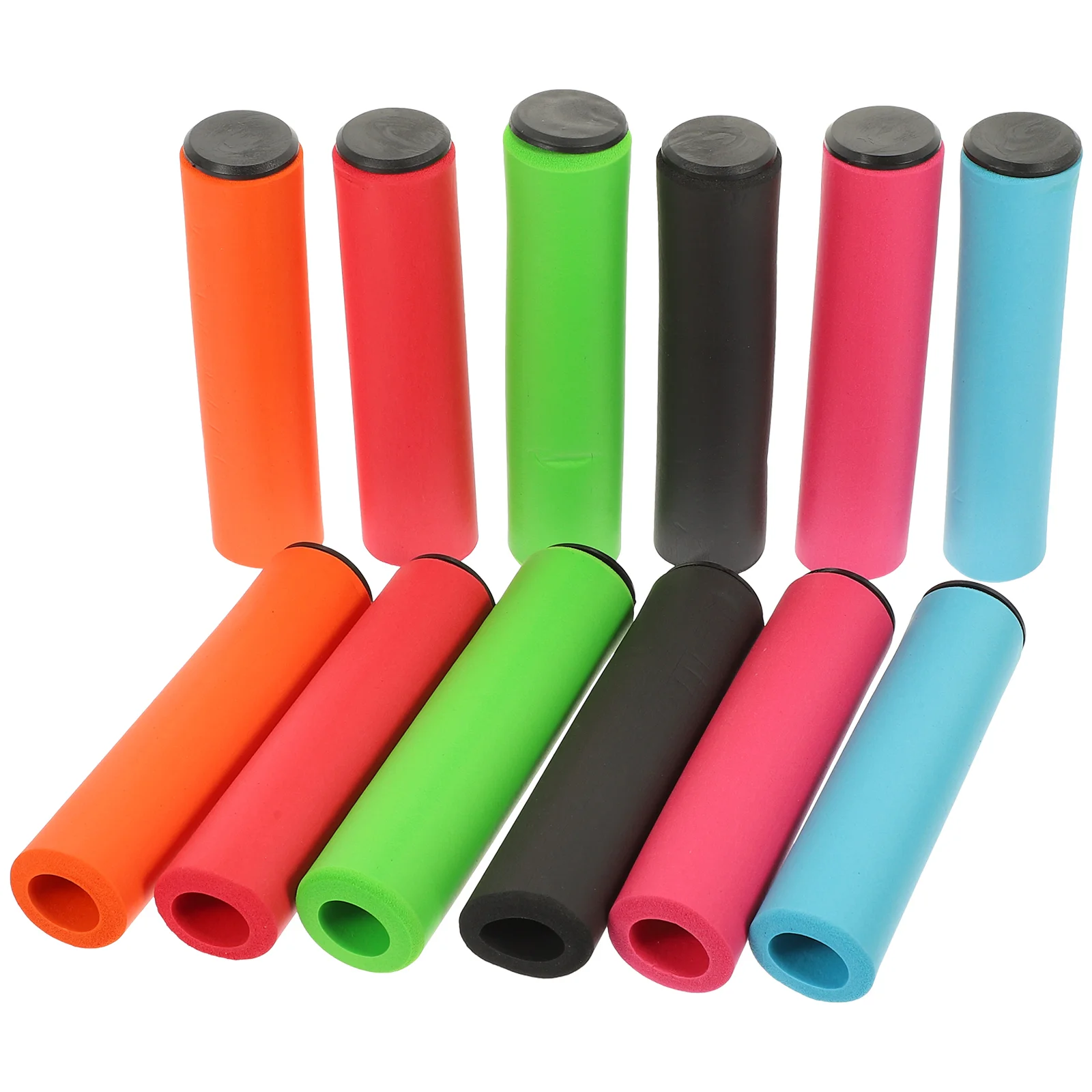 

12 Pcs Hand Holding Kayak Paddle Sponge Grip Sponges Oar 125X25X25CM Colored Grips Non-skid