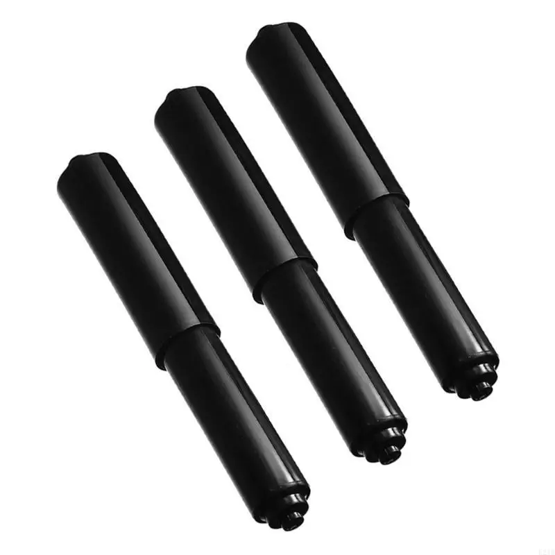 Versatile Bathroom Tissue Roll Holder Roller Space Saving Accessories Pack of 3 