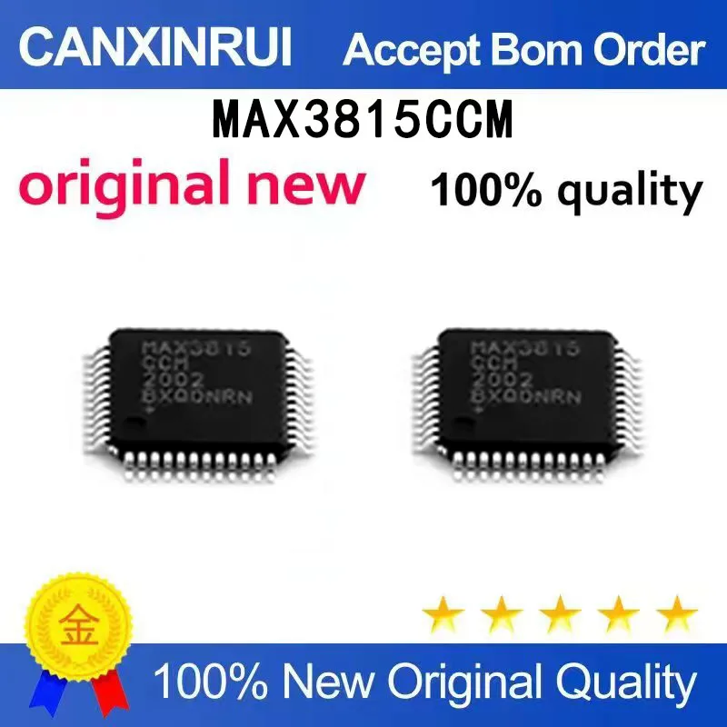 (5pcs-100pcs）New MAX3815 MAX3815CCM QFP48