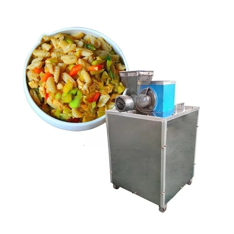 Industrial Automatic Motor Pasta Manufacturing Machine for Noodle Macaroni Chapati Making Silver Customizable Restaurant